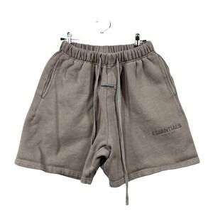 Essentials Fear Of God FOG Men's Med  Desert Taupe Comfort Fleece Baggy